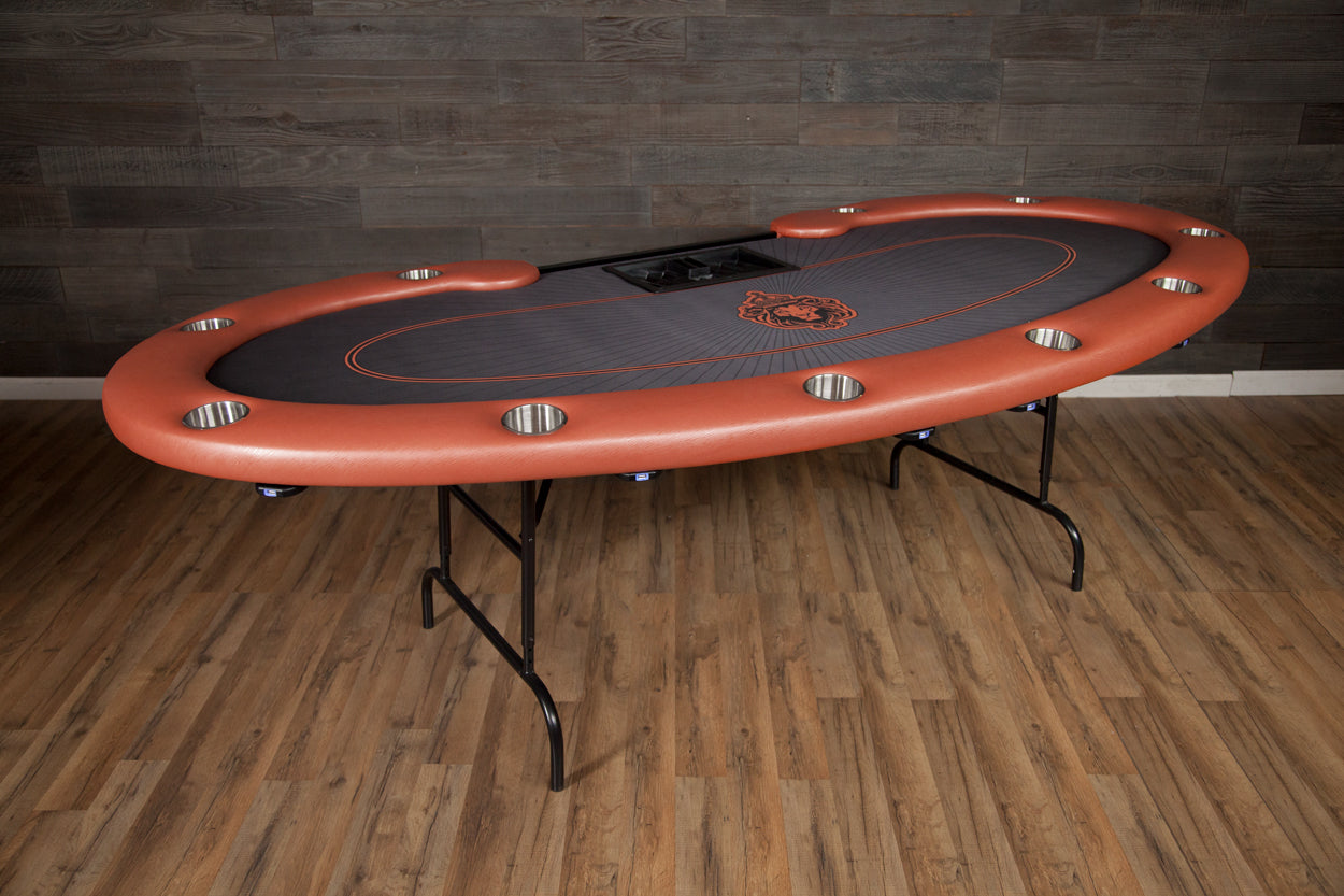 BBO Poker Tables: Mounted USB smart chargers