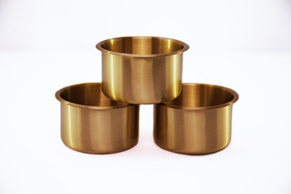 BBO Poker Tables: 4in Stainless Steel or 4in Premium Brass Cupholders x 10