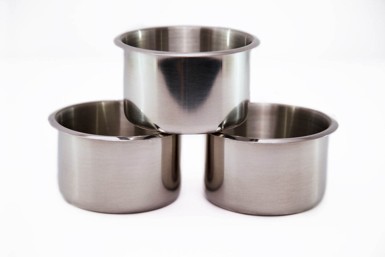BBO Poker Tables: 4in Stainless Steel or 4in Premium Brass Cupholders x 10