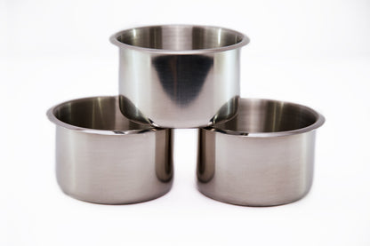 BBO Poker Tables: 4in Stainless Steel or 4in Premium Brass Cupholders x 10