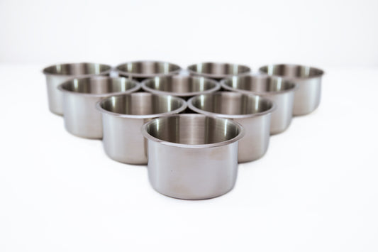 BBO Poker Tables: 4in Stainless Steel or 4in Premium Brass Cupholders x 10