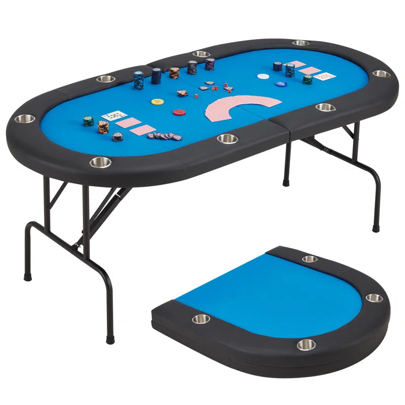 8 - Player Foldable Poker Table