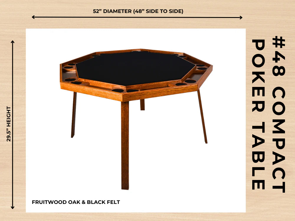 Kestell’s #48 Compact Poker Table