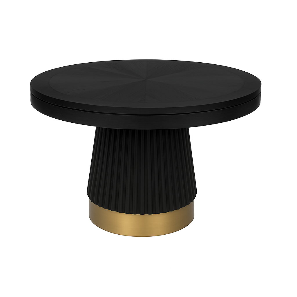 Prohibition Series 48" 2 in 1 poker Table-Black