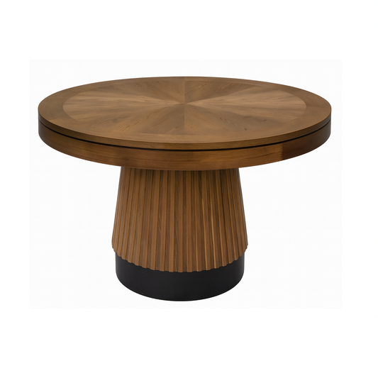 Prohibition Series 48" 2 in 1 Poker Table-Walnut