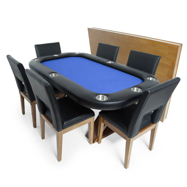 BBO Poker Tables: Helmsley Poker Table with Dining Top