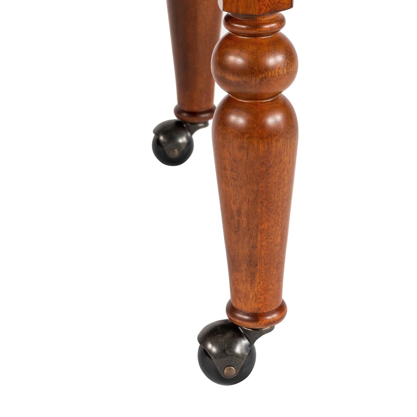 Bellagio Game Room and Dining Chair- Distressed Brown Cherry Wood (2 Set)