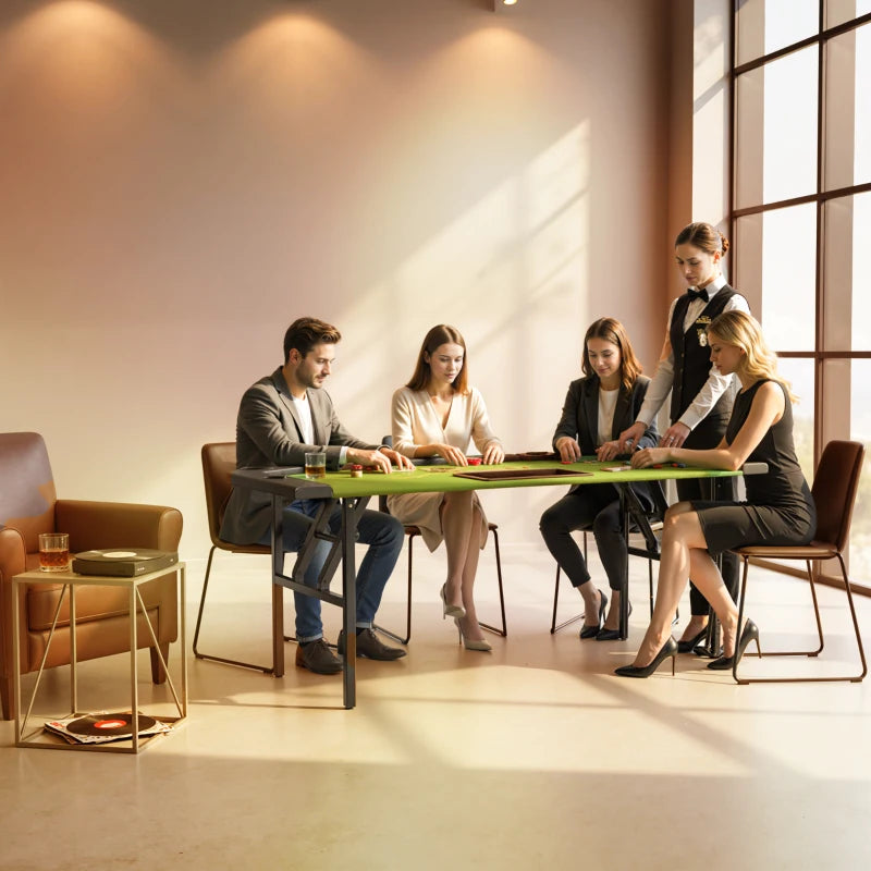 Group of people sitting around a table in a modern office setting