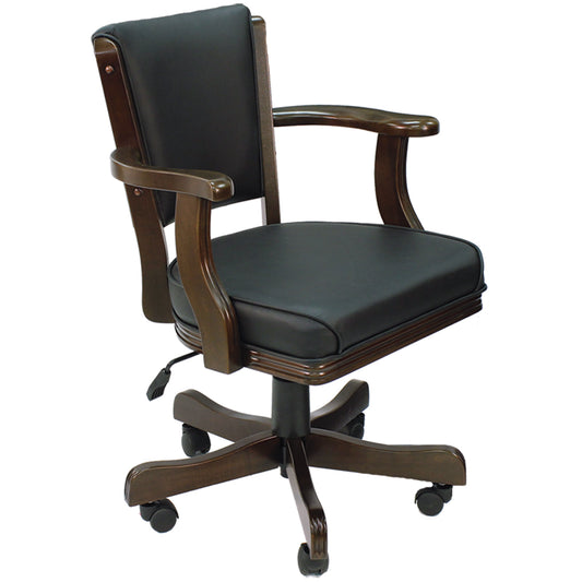 Swivel Game Chair-Cappuccino