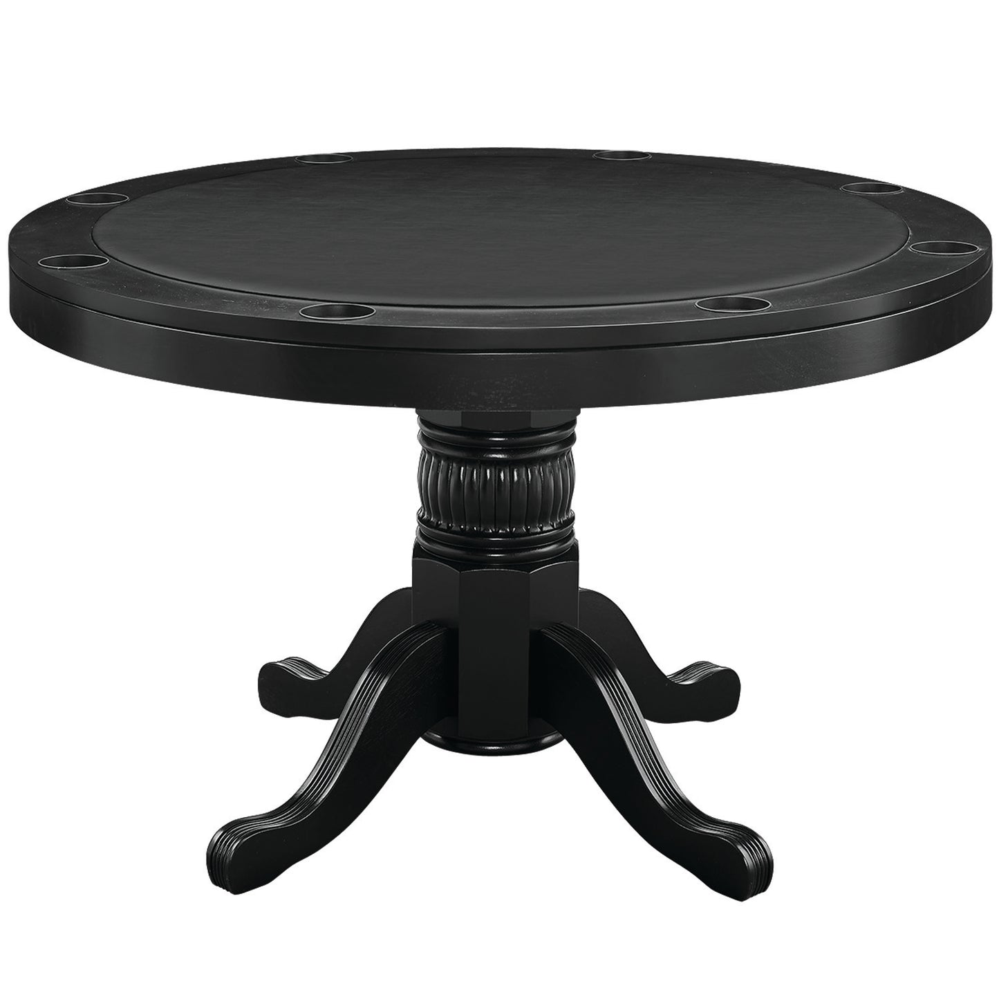 48" 2 in 1 Game Table-Black