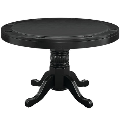 48" 2 in 1 Game Table-Black