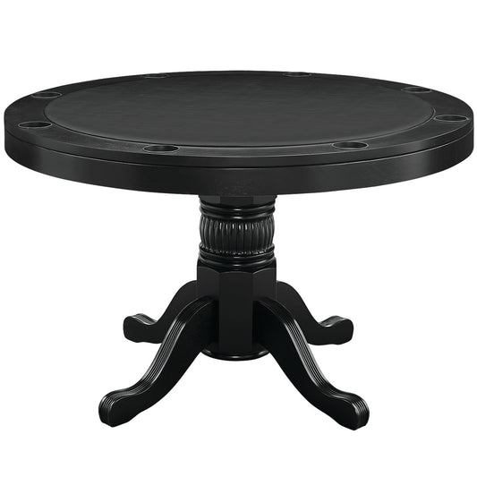 48" 2 in 1 Game Table-Black