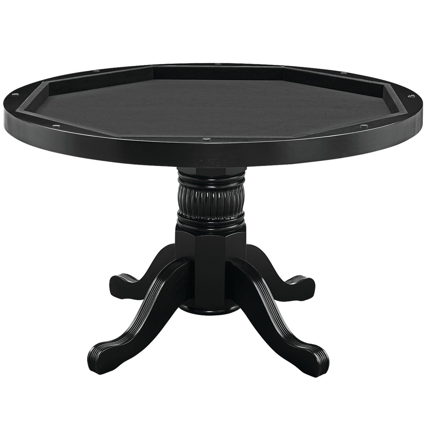 48" 2 in 1 Game Table-Black