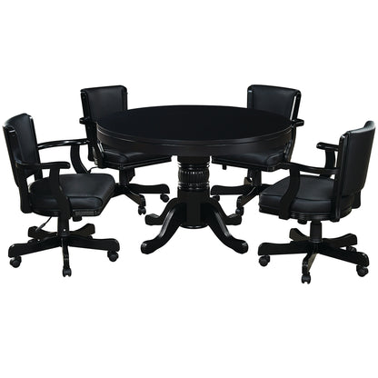 48" 2 in 1 Game Table-Black