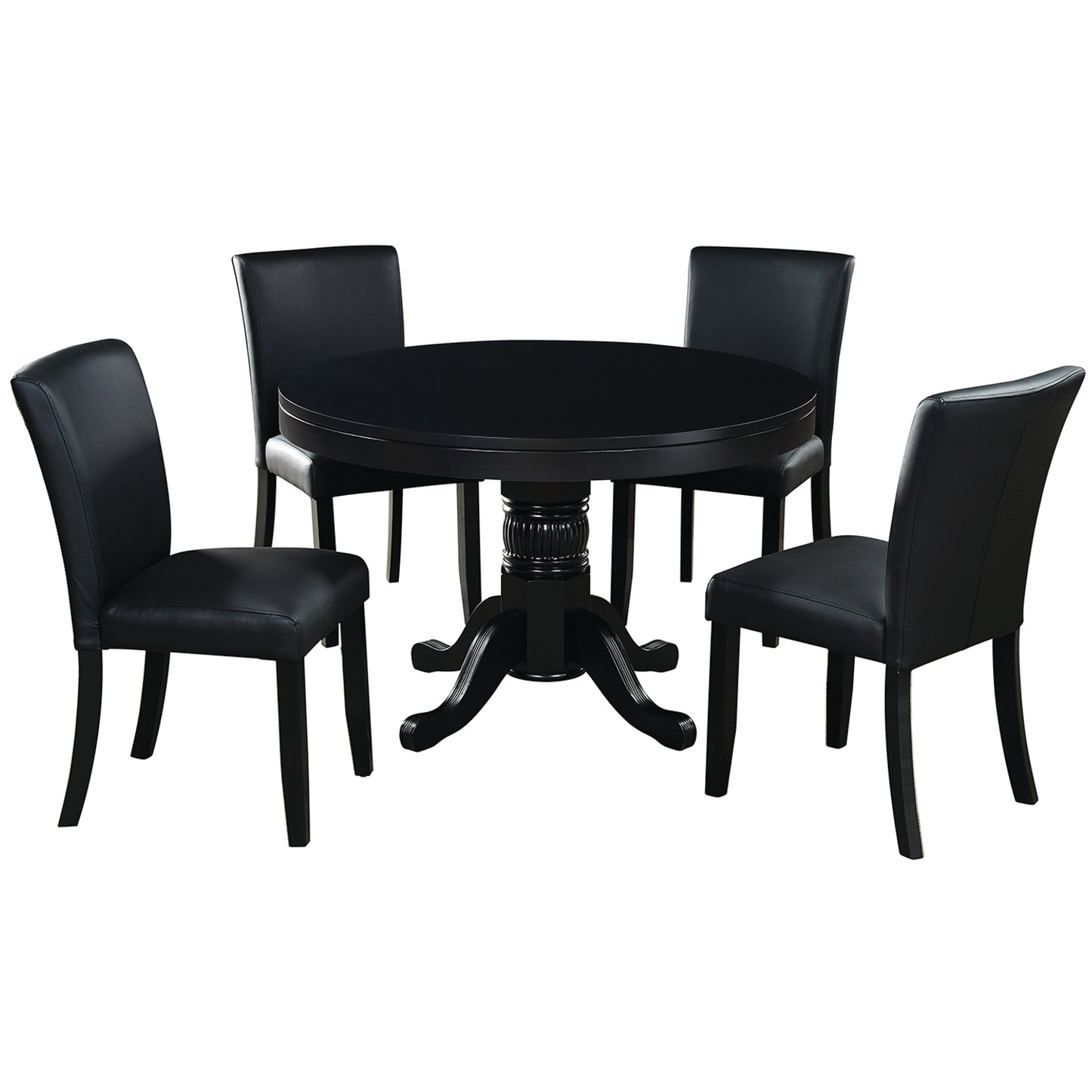 48" 2 in 1 Game Table-Black