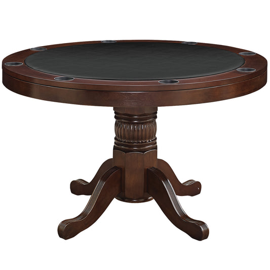 48" 2 in 1 Game Table-Cappuccino