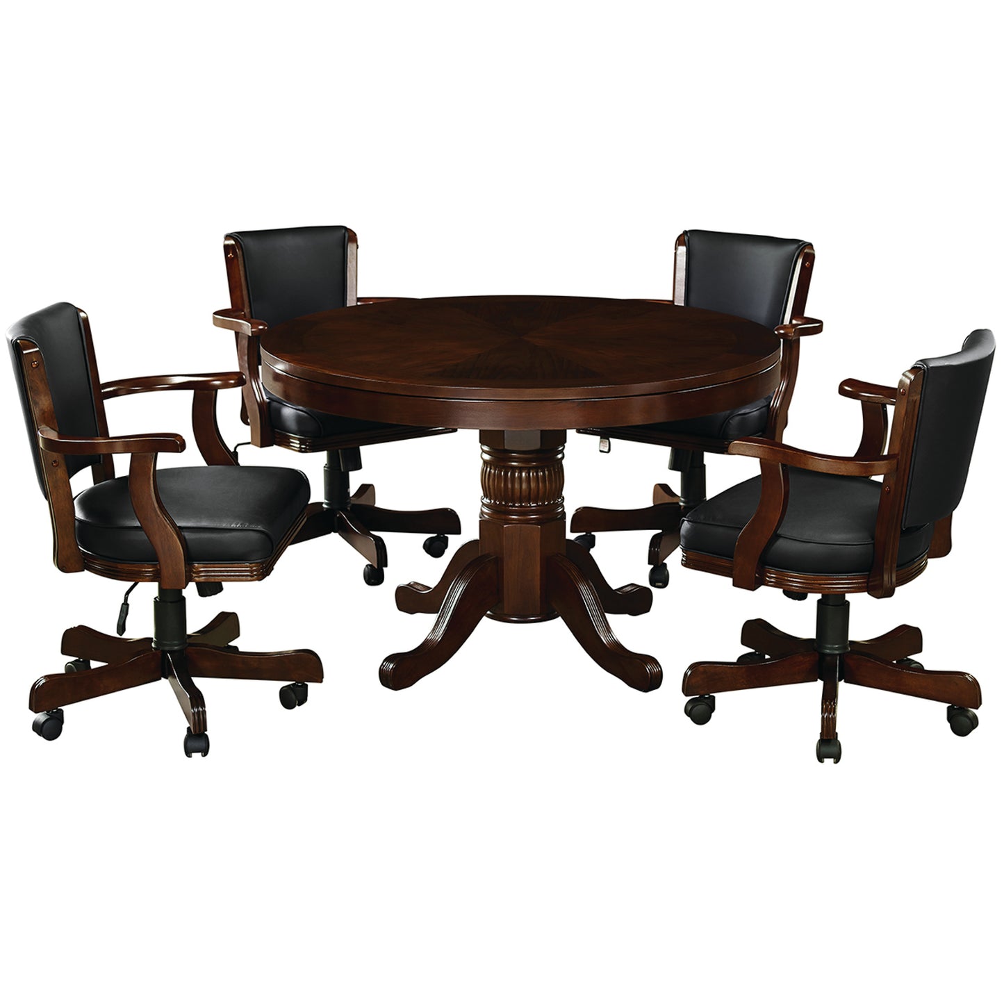 48" 2 in 1 Game Table-Cappuccino