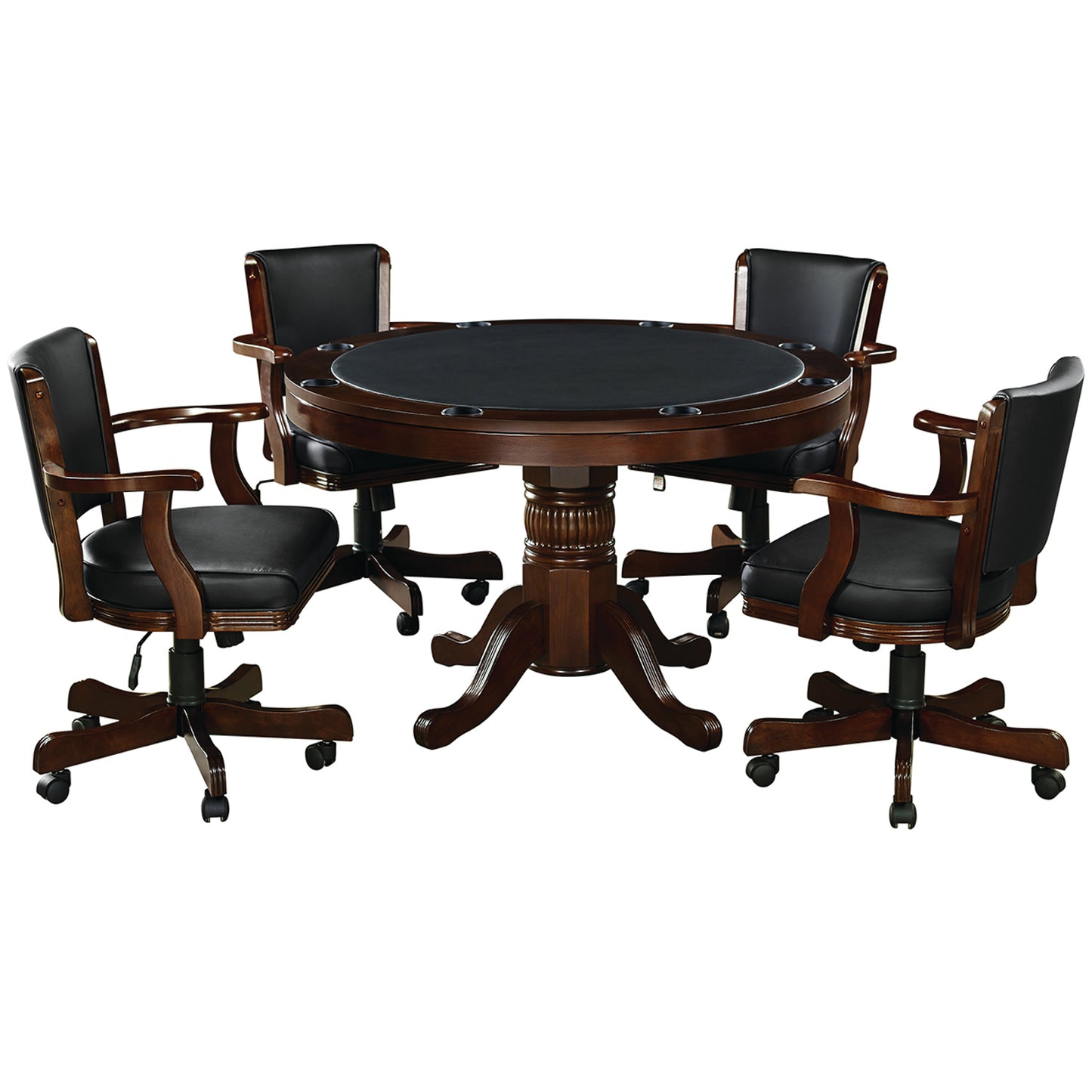 48" 2 in 1 Game Table-Cappuccino
