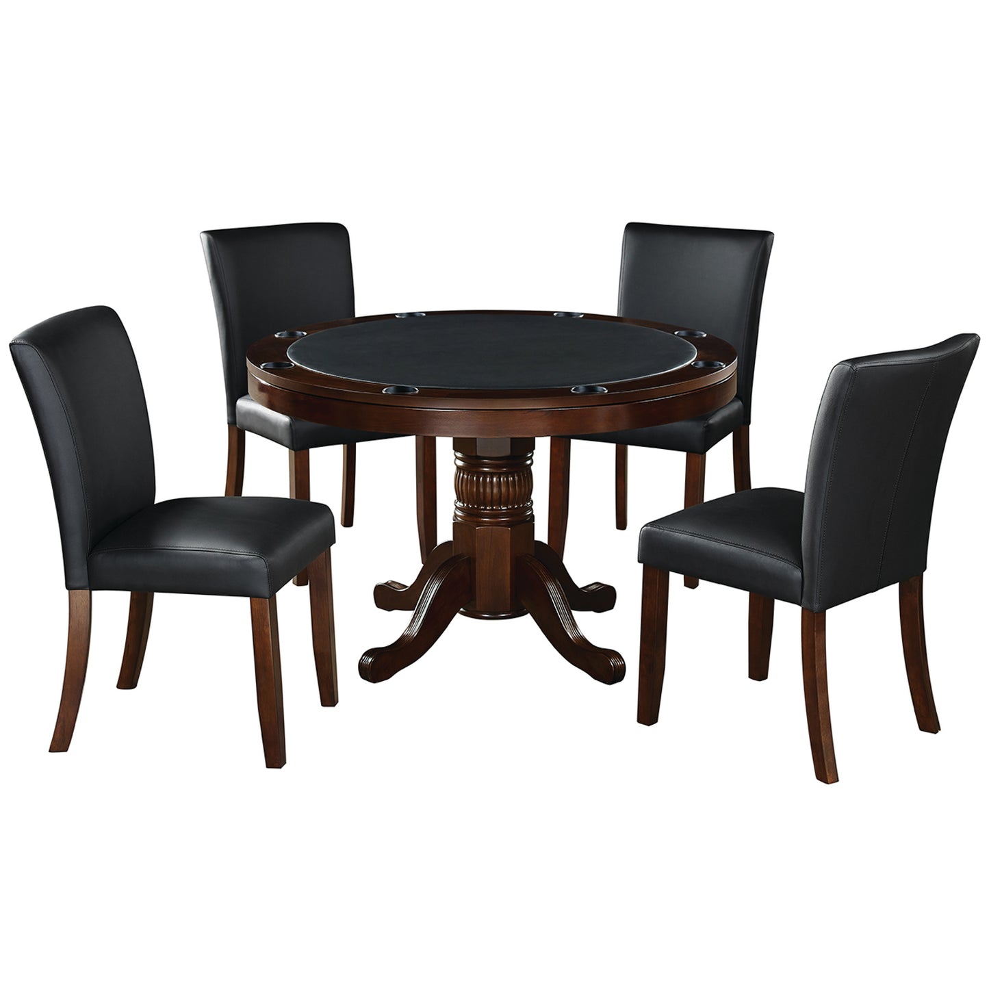 48" 2 in 1 Game Table-Cappuccino