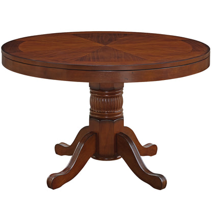 48" 2 in 1 Game Table-Chestnut