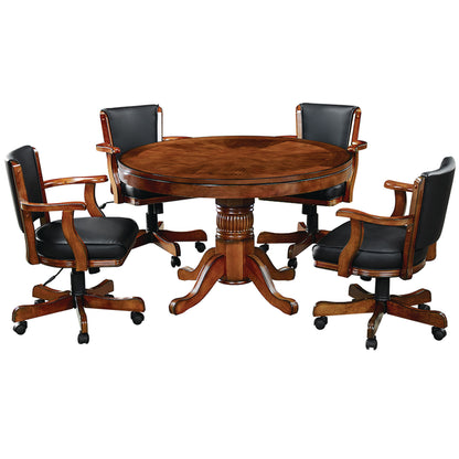 48" 2 in 1 Game Table-Chestnut