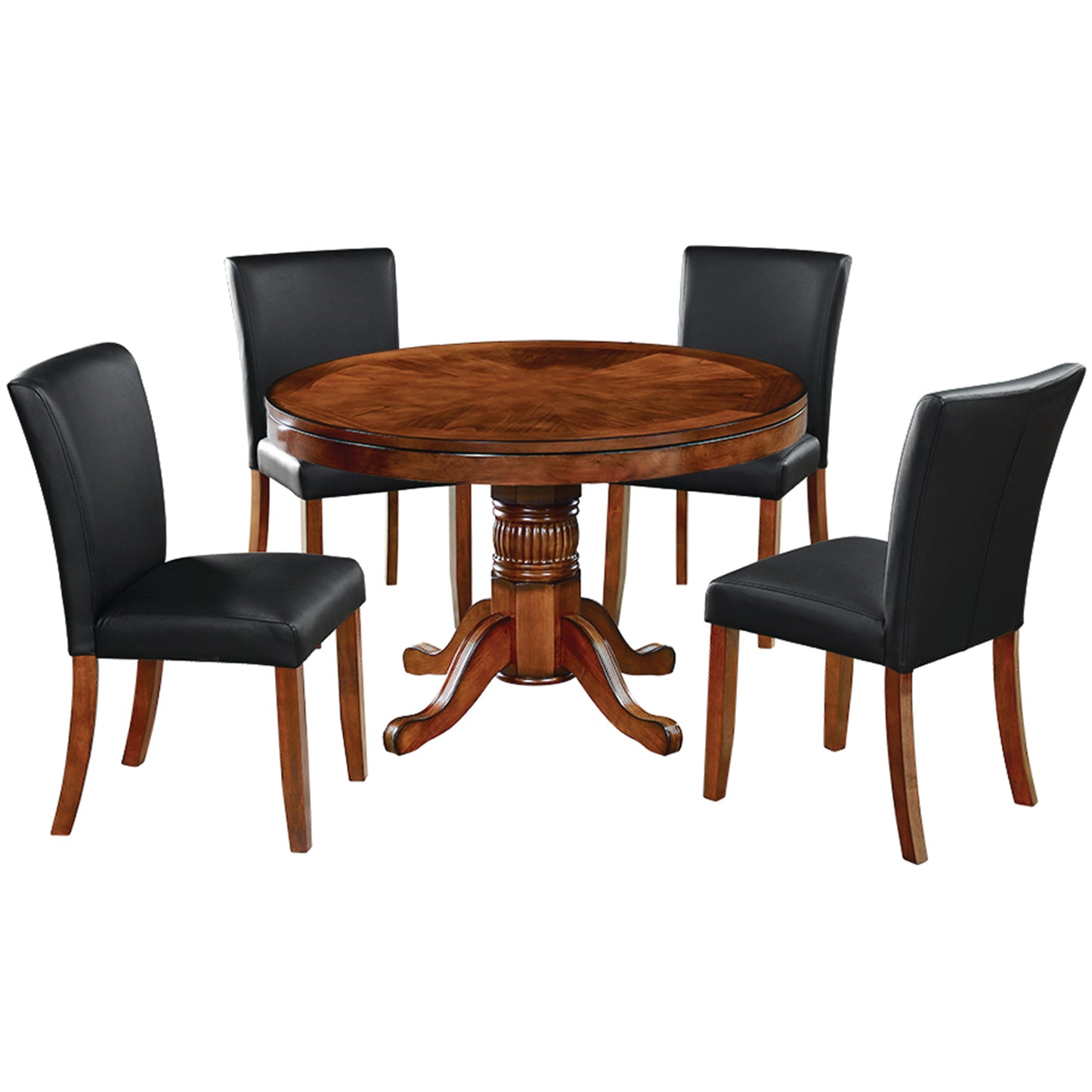 48" 2 in 1 Game Table-Chestnut