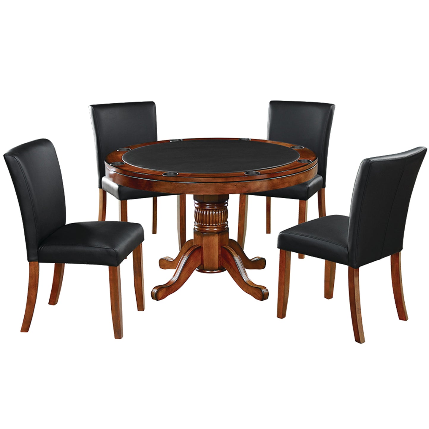 48" 2 in 1 Game Table-Chestnut