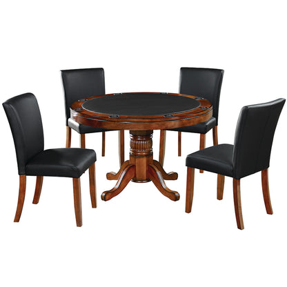 48" 2 in 1 Game Table-Chestnut
