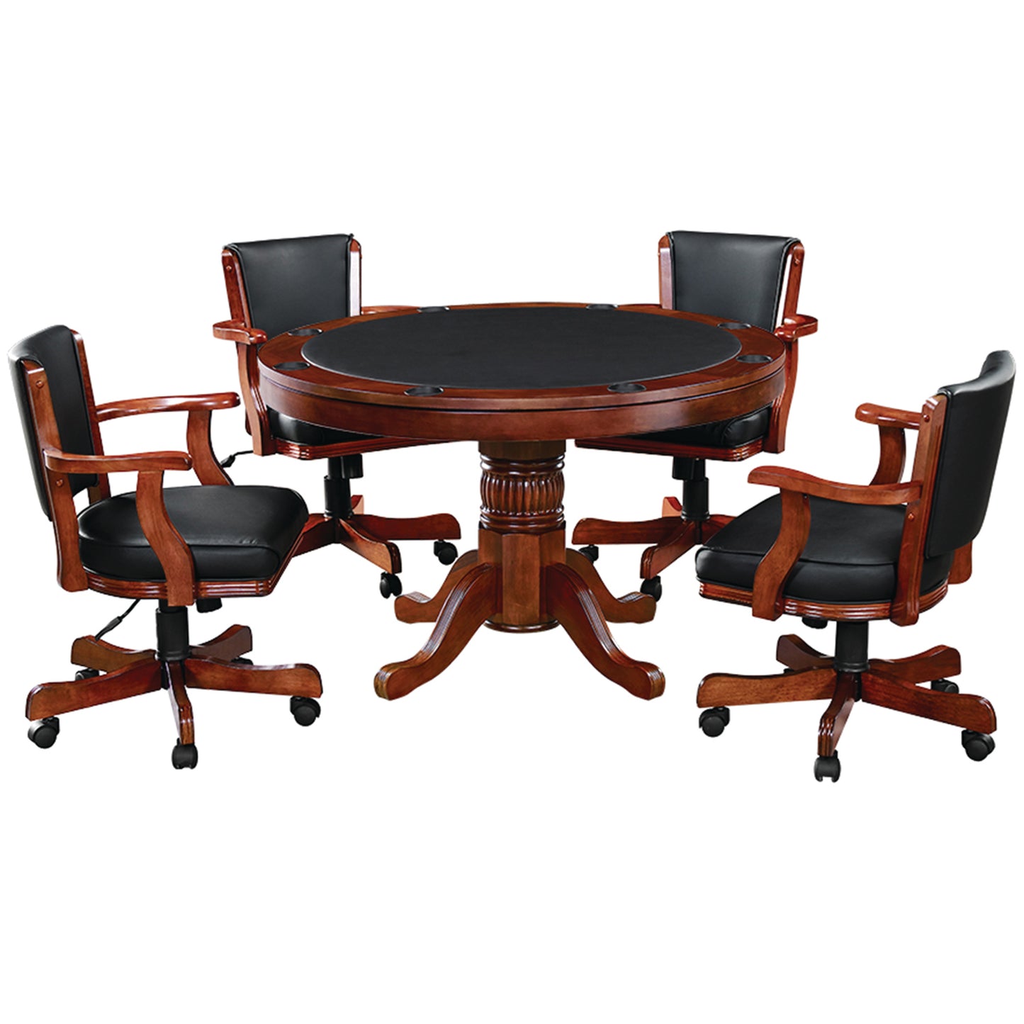 48" 2 in 1 Game Table-English Tudor
