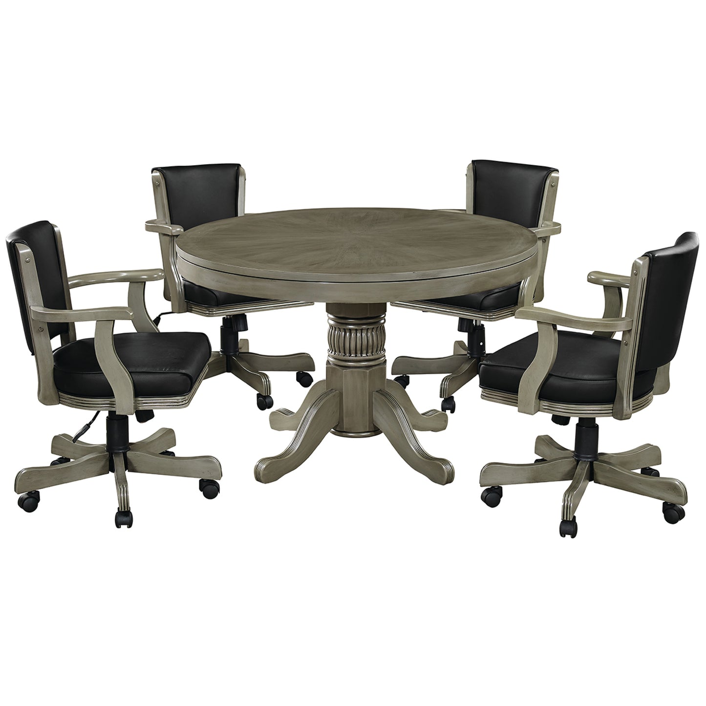 48" 2 in 1 Game Table-Slate