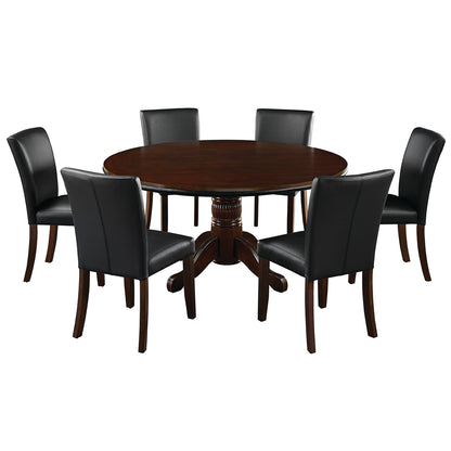 60" 2 in 1 Game Table-Cappuccino