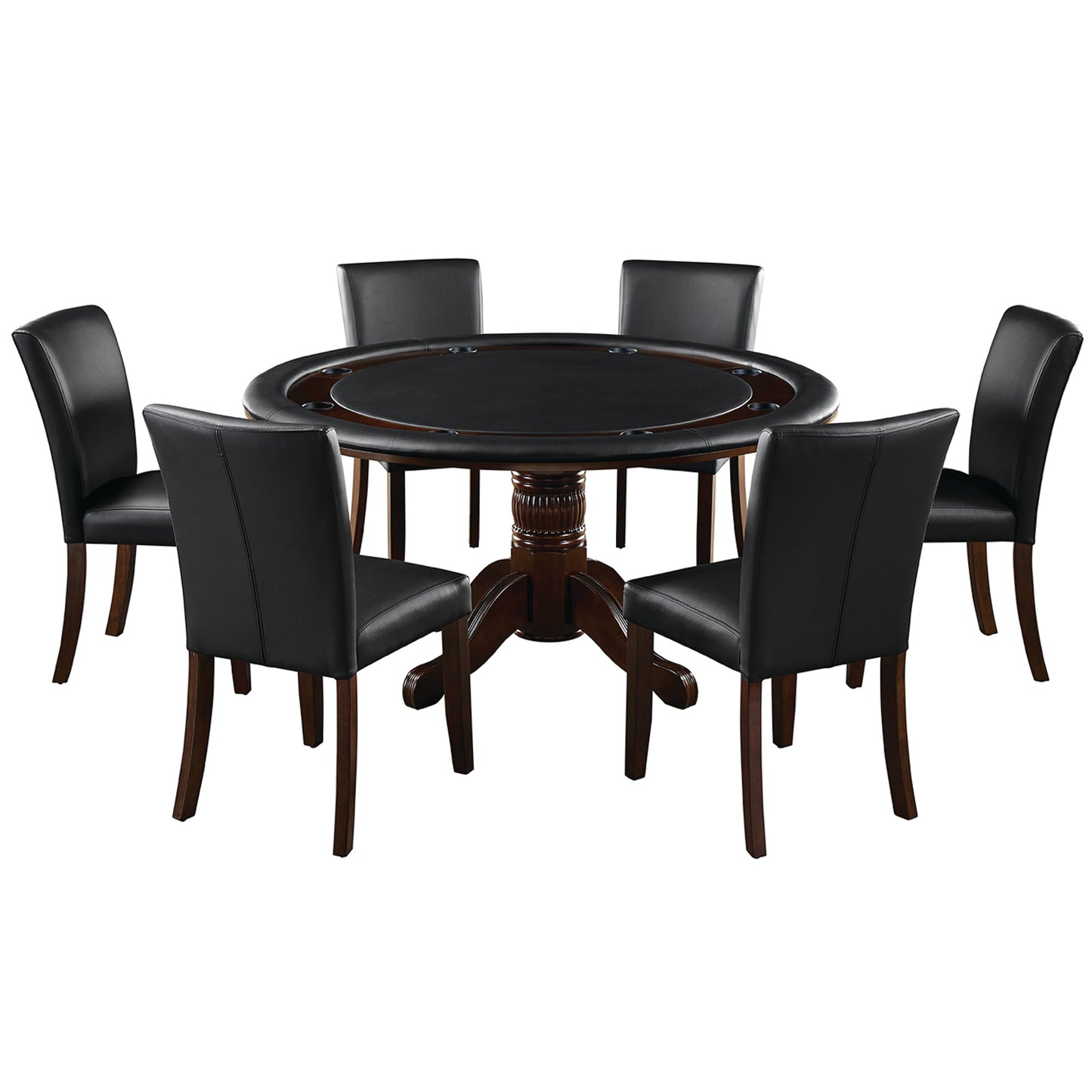 60" 2 in 1 Game Table-Cappuccino