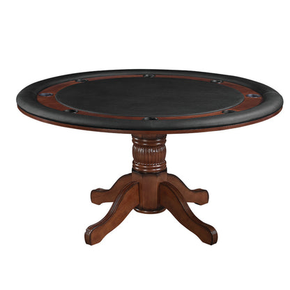 60" 2 in 1 Game Table-Chestnut
