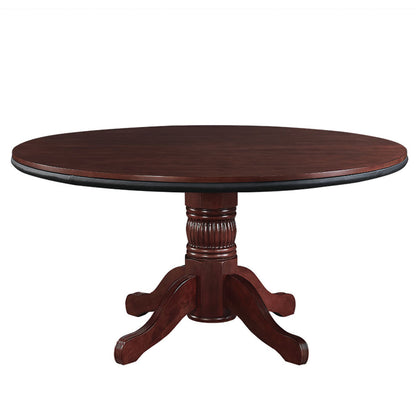 60" 2 in 1 Game Table-English Tudor