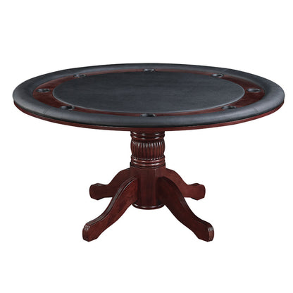 60" 2 in 1 Game Table-English Tudor