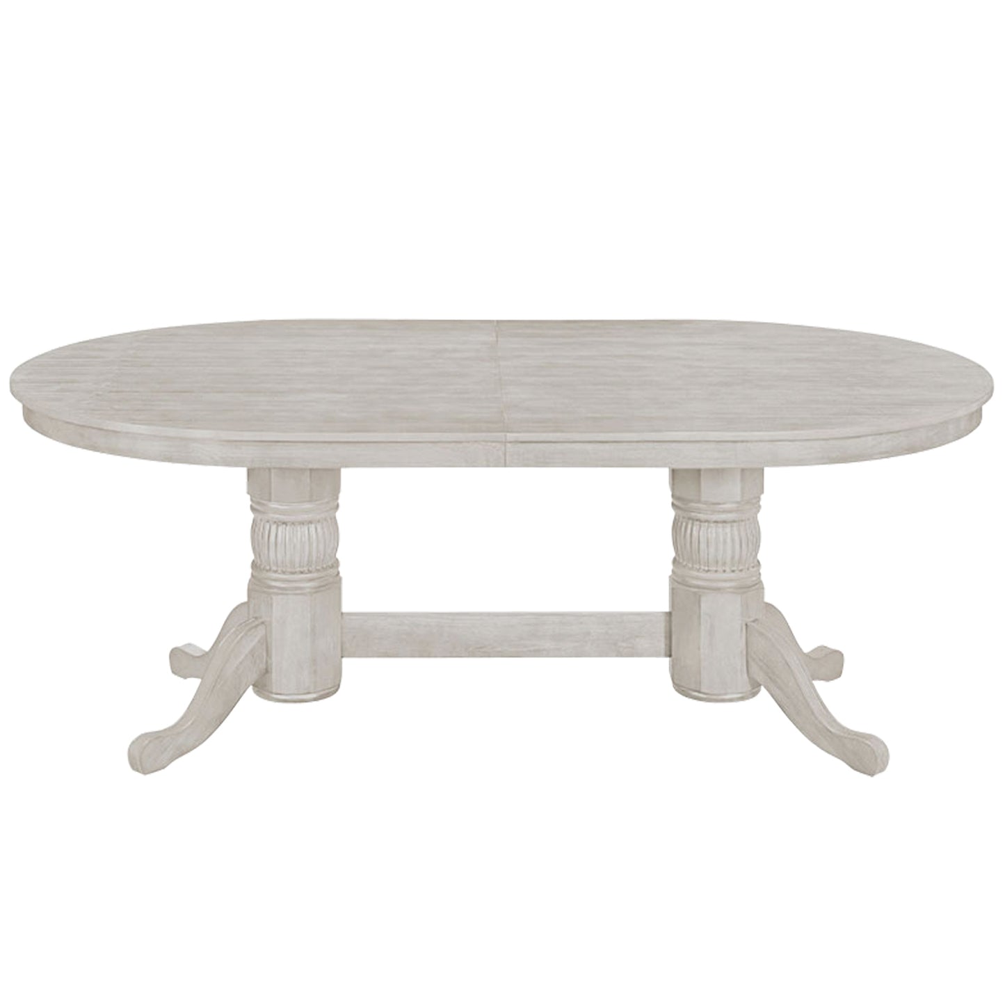 DINING TOP FOR 84" Texas Hold'em Game Table-Antique White