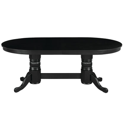 84" Texas Hold'em Game Table-Black