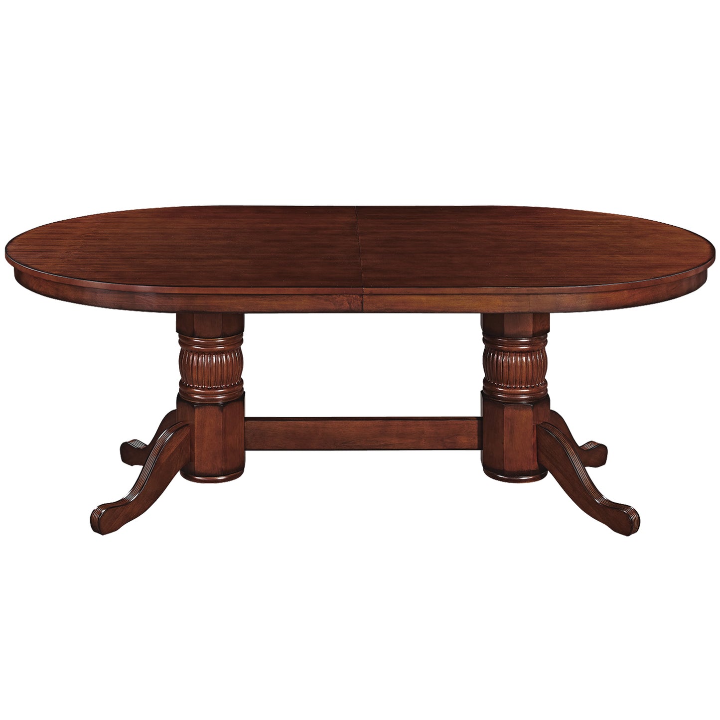 84" Texas Hold'em Game Table-Chestnut