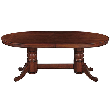 84" Texas Hold'em Game Table-Chestnut