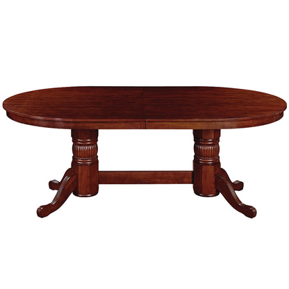 84" Texas Hold'em Game Table-English Tudor