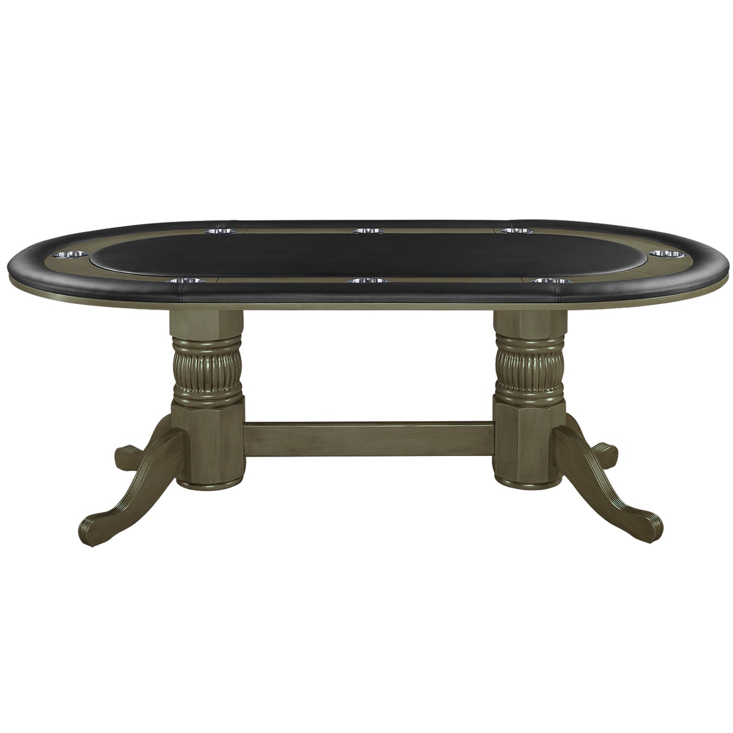 84" Texas Hold'em Game Table-Slate