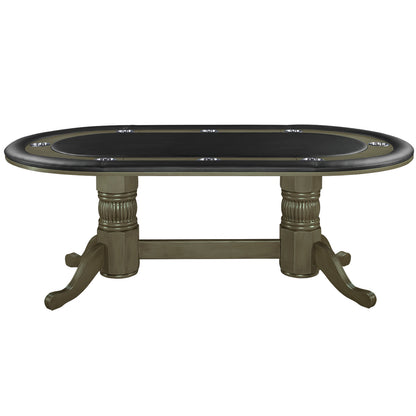 84" Texas Hold'em Game Table-Slate