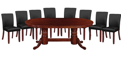 84" Texas Hold'em Game Table-English Tudor