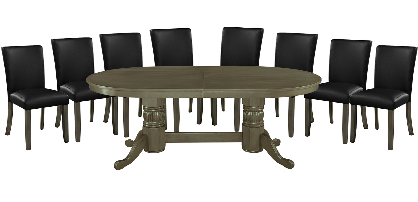 84" Texas Hold'em Game Table-Slate