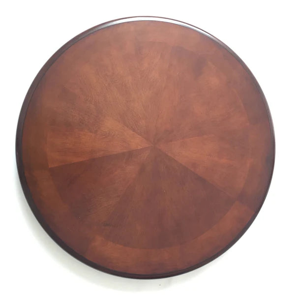 Bridgeport 48-in Poker Table and Dining Top with 4 Arm Chairs - Walnut Finish