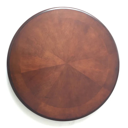 Bridgeport 48-in Poker Table and Dining Top with 4 Arm Chairs - Walnut Finish