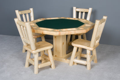 Viking Industries Log Poker Table