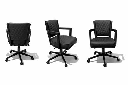 Prohibition Series Swivel Game Chair-Black