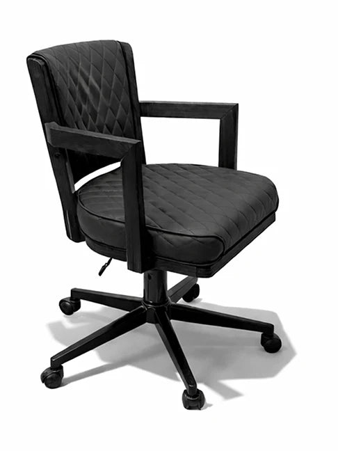 Prohibition Series Swivel Game Chair-Black