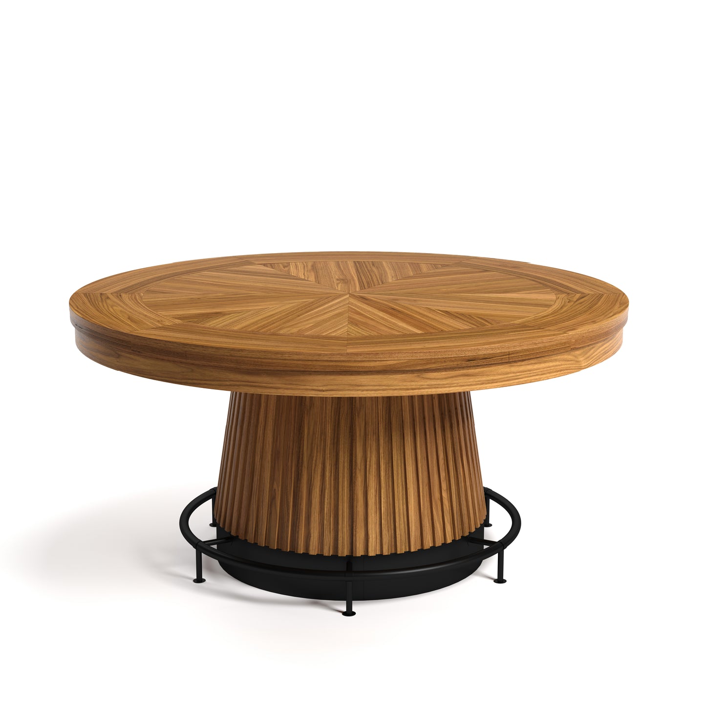 Prohibition Series 60" Poker Table Dining Top-Walnut